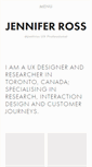 Mobile Screenshot of jenniferross.net